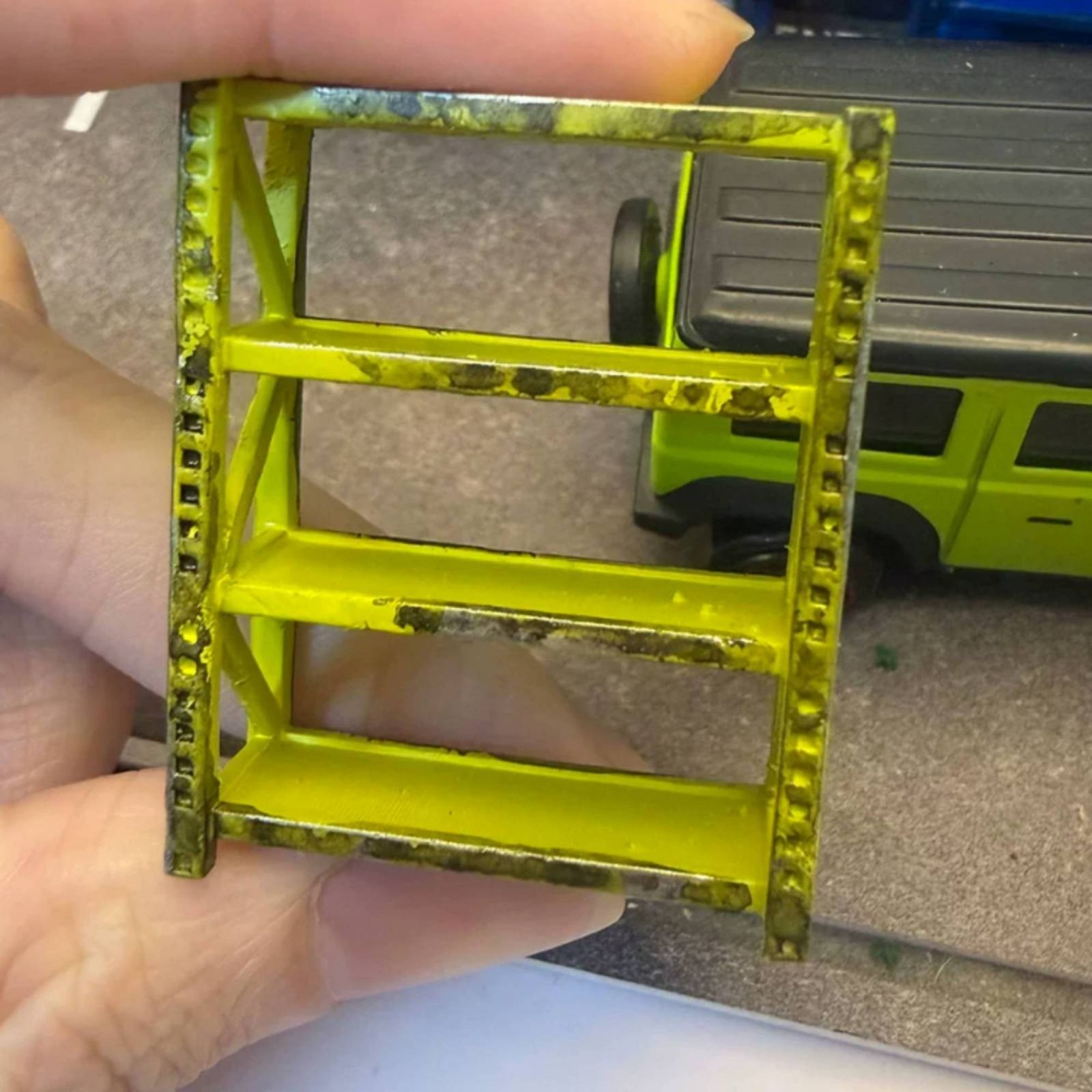 Auto Repair Shops - Prateleira de Garagem 1/64 com Design