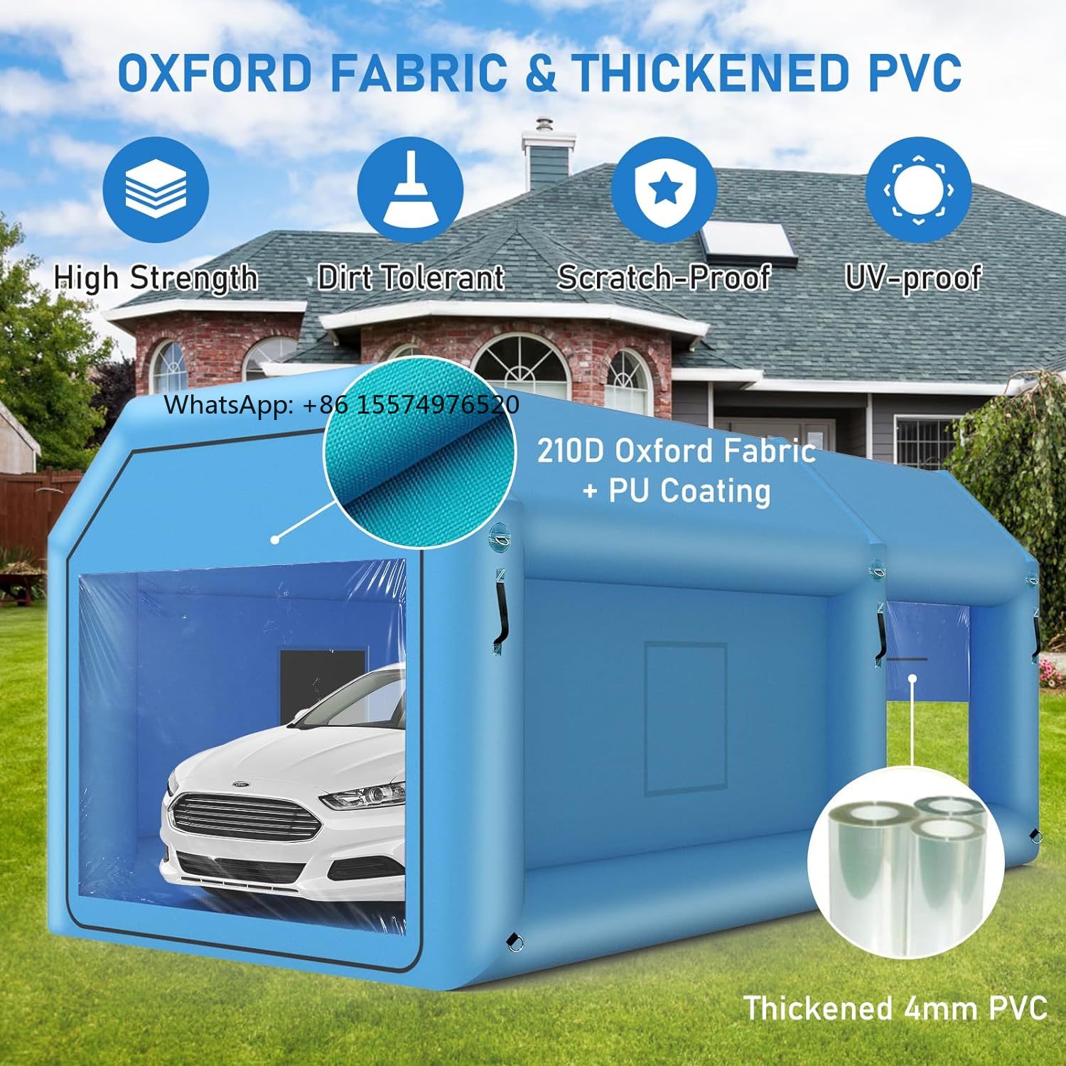 Inflatable Paint Booth - 2026 - Tenda inflável gigante branca