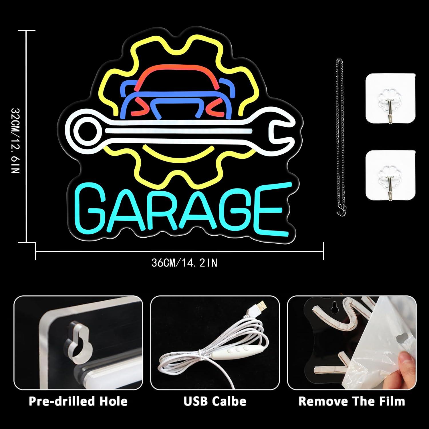 Letreiro Neon para Garagem, Lu - Auto Repair Shops avaliação e preço