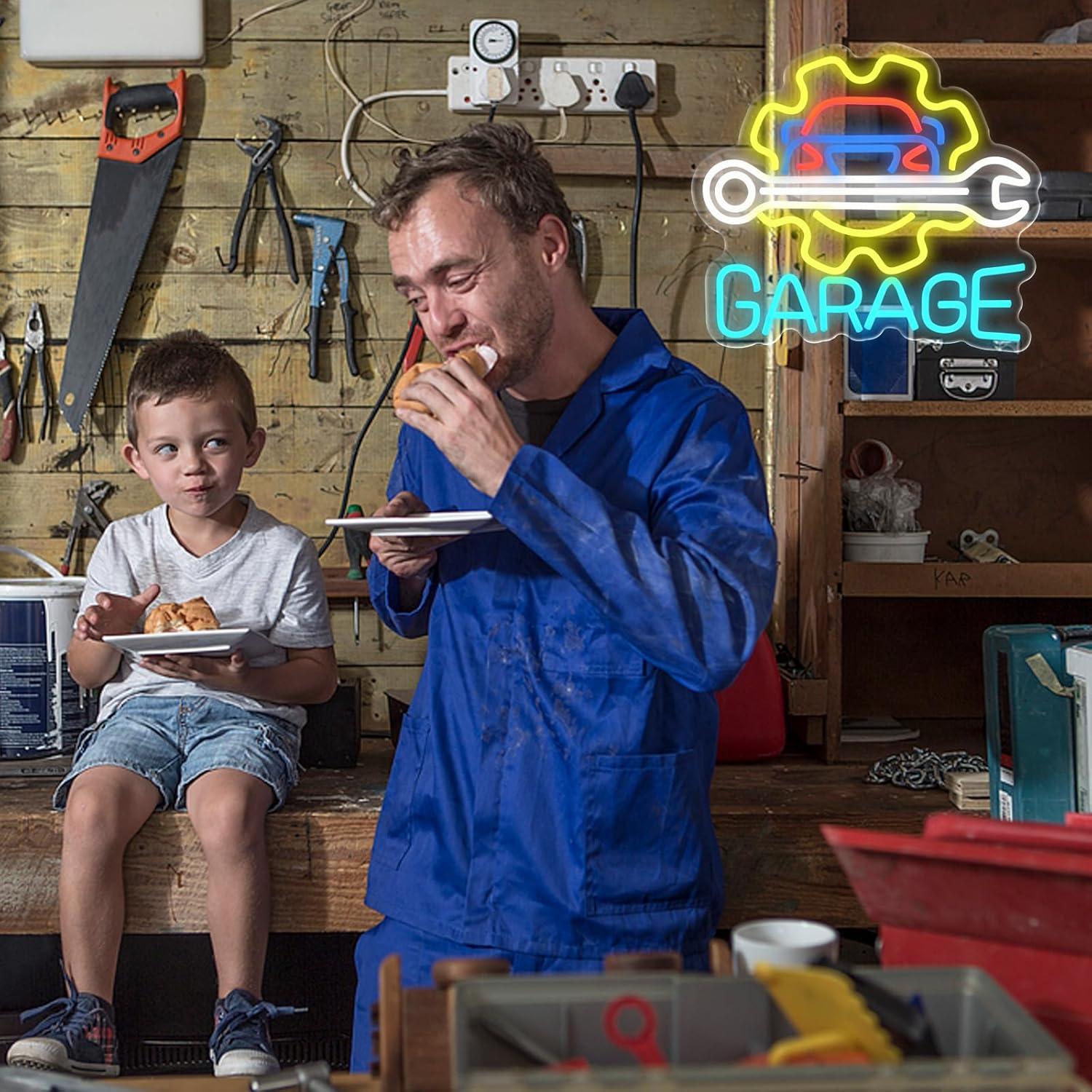 Letreiro Neon para Garagem, Lu - Auto Repair Shops avaliação e preço