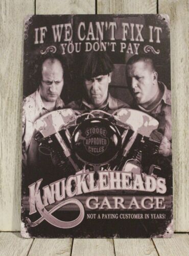 Placa de Metal de Lata Knuckle - Auto Repair Shops avaliação e preço