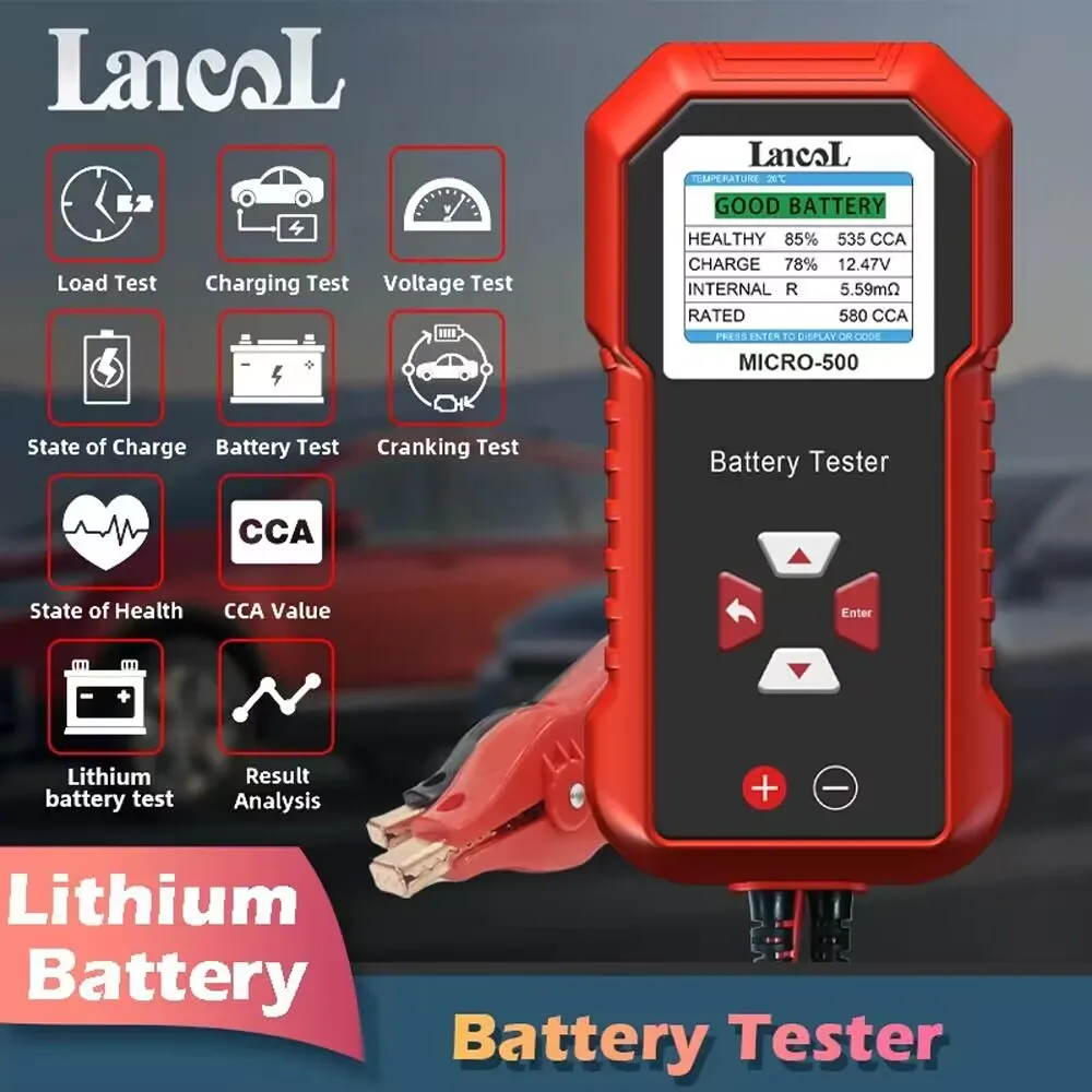 Lancol micro 500 12v testador  - Battery Load Tester avaliação e preço