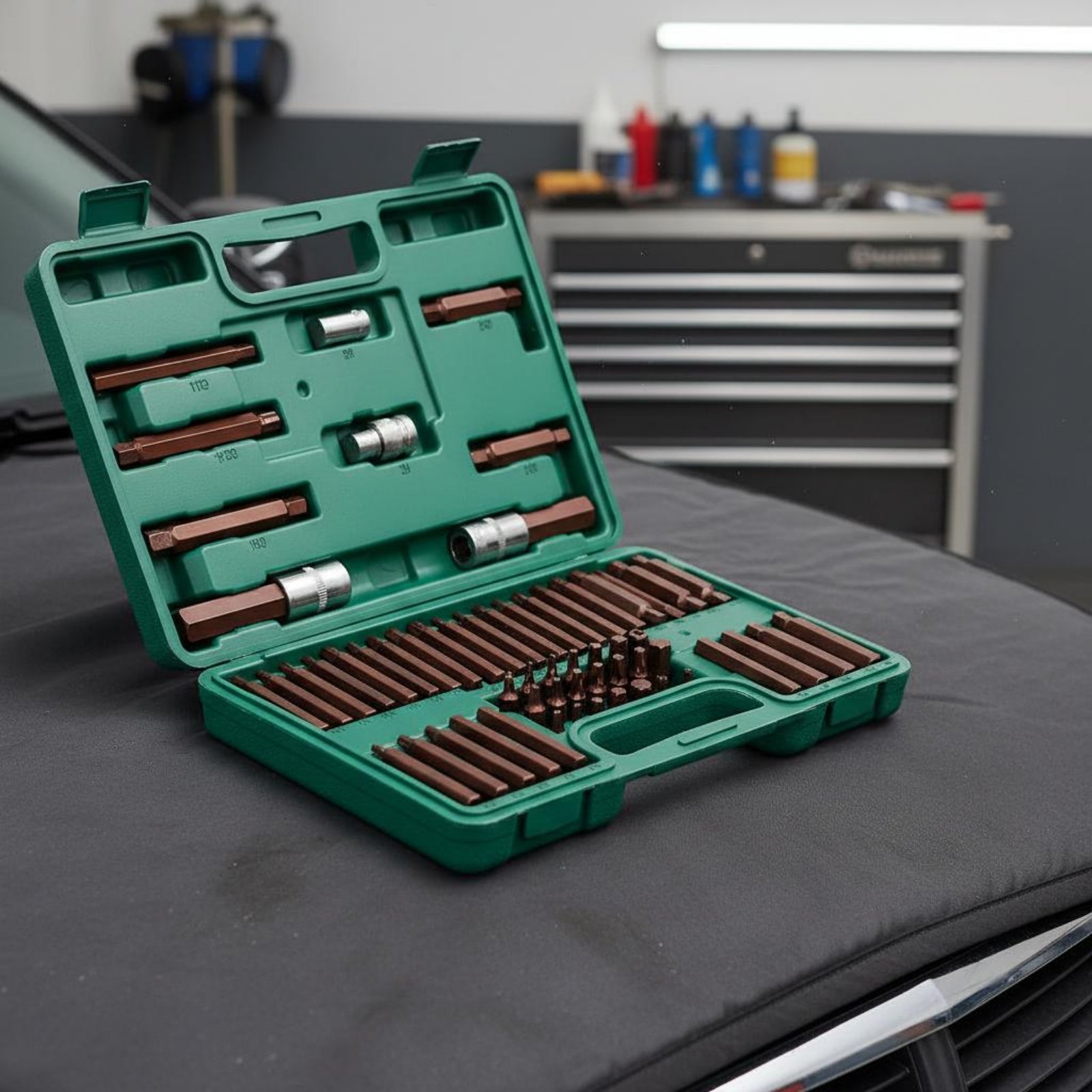 Conjunto de 60 Peças de Bits E - Auto Repair Shops avaliação e preço